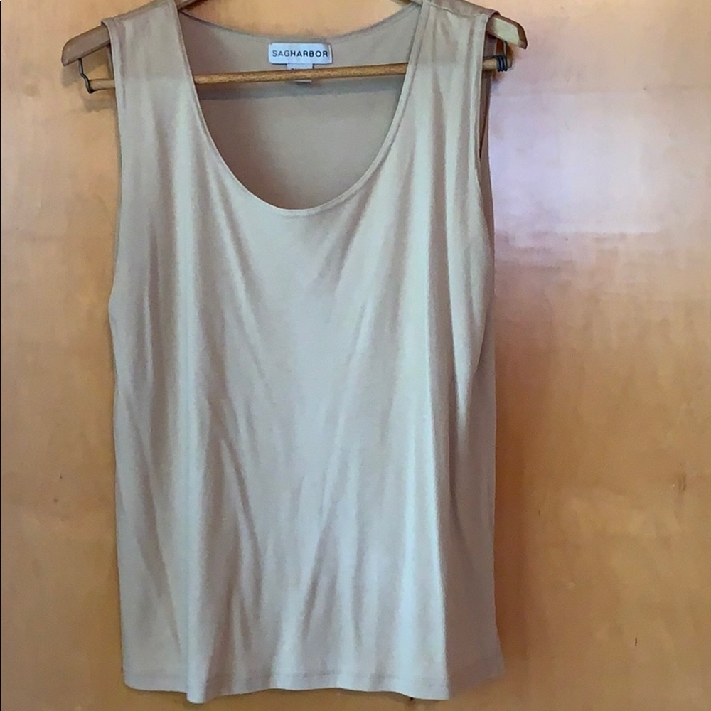 Beige tank top